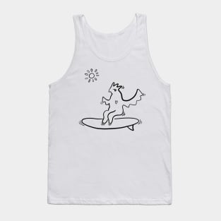 surfer chicken Tank Top